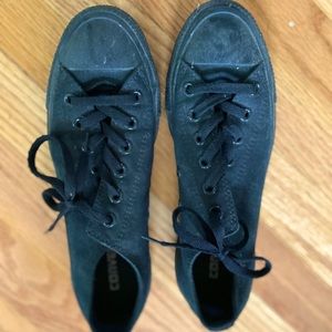 All black converse